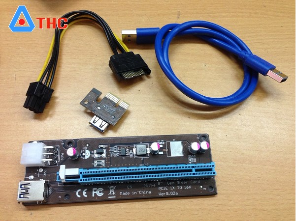 PCI Express PCI-E 1X đến 16X Riser 